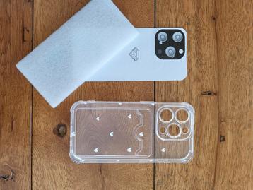 NIEUW Transparant siliconen hoesje voor iPhone 15 Pro beschikbaar voor biedingen