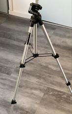 Uitschuifbaar Statief - Driepoot, Gebruikt, Minder dan 150 cm, Met balhoofd, Ophalen of Verzenden