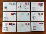 Europa Cept Zwitserland FDC, eerste dag enveloppen, 34 x, Postzegels en Munten, Verzenden, Onbeschreven, Europa