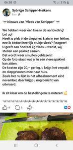 rundvlees pakket, Ophalen