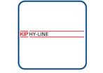 Kip HY-LINE caravan en caravan sticker, Verzenden, Nieuw, Bedrijf of Vereniging