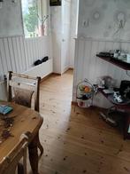 Blank grenen vloer, Doe-het-zelf en Verbouw, Vloerdelen en Plavuizen, Ophalen, Gebruikt, Vloerdelen of -planken, 10 tot 30 cm