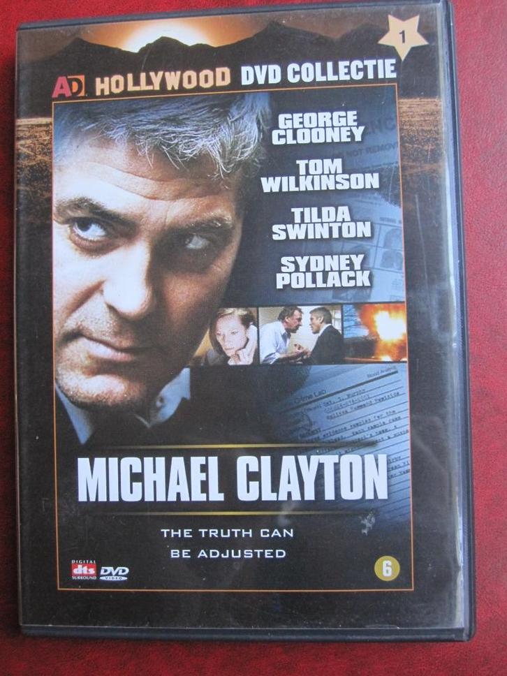 Michael Clayton (2007), Cd's en Dvd's, Dvd's | Thrillers en Misdaad, Zo goed als nieuw, Maffia en Misdaad, Vanaf 6 jaar, Ophalen of Verzenden