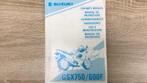 Handleiding Instructie boek Suzuki GSX750 / 600F  NL, Ophalen of Verzenden, Suzuki