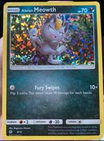 Alolan Meowth #8 Pokemon McDonalds 2017, Verzenden, Zo goed als nieuw, Losse kaart, Foil