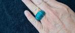 Te koop groene ring maat 18, Ophalen of Verzenden, Zo goed als nieuw, Dame, Groen
