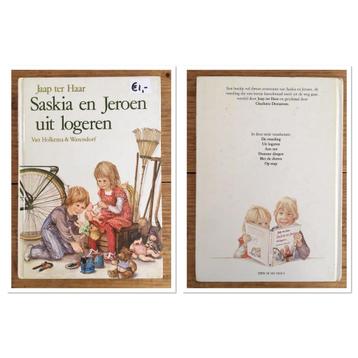 Leesboek Saskia en Jeroen uit logeren jaren '80 beschikbaar voor biedingen