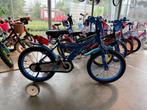 FIETSMASTER 16 INCH DISNEY STITCH KINDER JONGENSFIETS BLAUW, Zijwieltjes, Nieuw, Ophalen of Verzenden, 16 tot 20 inch