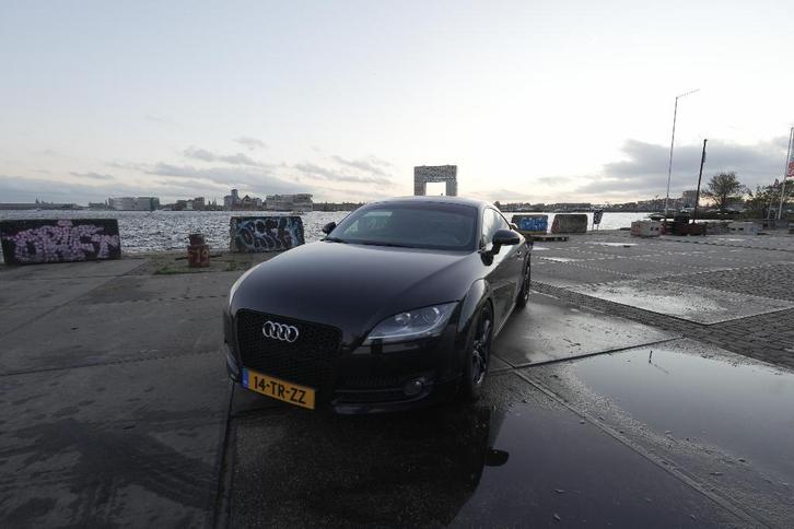 Audi TT 3.2 V6 Coupe Quattro 184KW 2007 Zwart, Auto's, Audi, Particulier, TT, 4x4, ABS, Airbags, Airconditioning, Alarm, Bluetooth