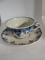 Delfts Blauwe Kop en Schotel - Klassiek Aardewerk, Antiek en Kunst, Ophalen of Verzenden