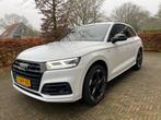 Audi Q5 40tdi Quattro S line Black optic Luchtvering!, Auto's, Automaat, 4 cilinders, Q5, Wit