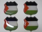 3D Palestijnse gel vlag stickers 3x3cm UV-bestendig, Verzenden, Nieuw, Overige typen