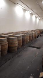 Zware Frans eiken WIJNVATEN 225 / 300 ltr RUIME VOORRAAD, Tuin en Terras, Regentonnen, 150 liter of meer, Ophalen, Zo goed als nieuw