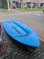 Gratis blauwe polyester zeilboot – opknapper – Leusden, Watersport en Boten, Gebruikt, Minder dan 15 m², Overige typen, Ophalen of Verzenden