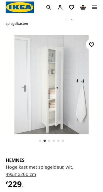 Hemnes kast badkamer opknapper