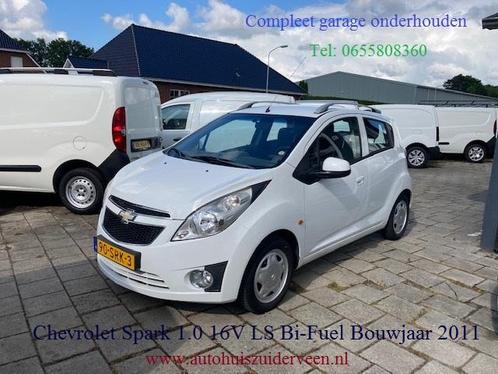 CHEVROLET Spark 1.0 65PK BiFuel LS Airco Boekjes, Auto's, Chevrolet, Bedrijf, Te koop, Spark, ABS, Airbags, Airconditioning, Alarm