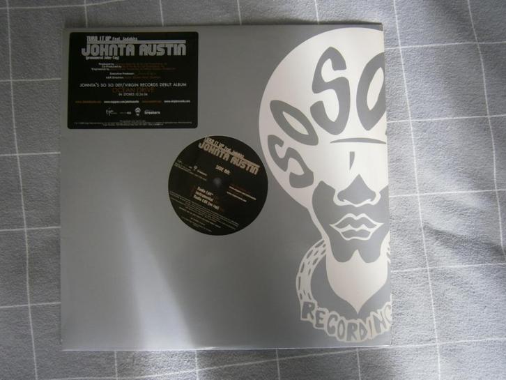 Johnta Austin – Turn It Up. 2006. Promo Afrobeat R&B Hip Hop, Cd's en Dvd's, Vinyl | Hiphop en Rap, Zo goed als nieuw, 2000 tot heden
