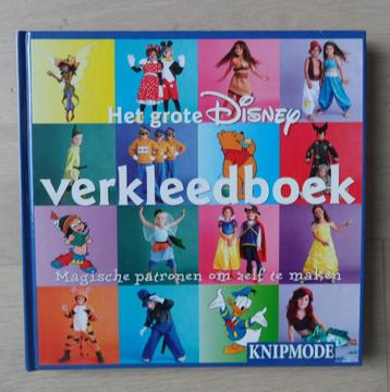 Het grote Disney verkleedboek  naaien zie foto beschikbaar voor biedingen