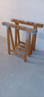 Houten bokken, Ophalen, Gebruikt