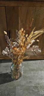 Gratis droogbloemen, Ophalen