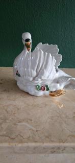 Dresden zwaan, Antiek en Kunst, Antiek | Keramiek en Aardewerk, Ophalen of Verzenden