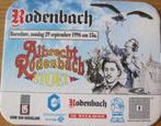 bierviltje van Rodenbach - Roeselaere 1996, Ophalen of Verzenden, Zo goed als nieuw, Viltje(s), Overige merken