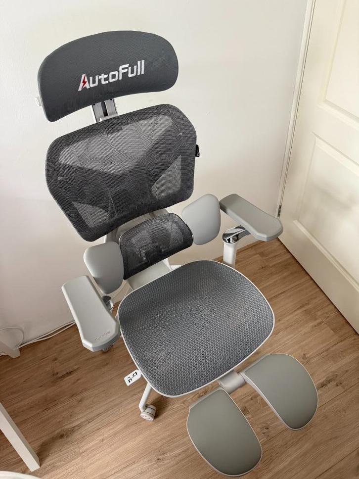 Autofull G7 Gaming Office Chair Stoel, Huis en Inrichting, Bureaustoelen, Zo goed als nieuw, Bureaukruk, Wit, Ergonomisch, Gaming bureaustoel