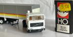 Herpa 901271: Volvo F12 met huifoplegger, Ophalen of Verzenden, Zo goed als nieuw, Bus of Vrachtwagen, Herpa