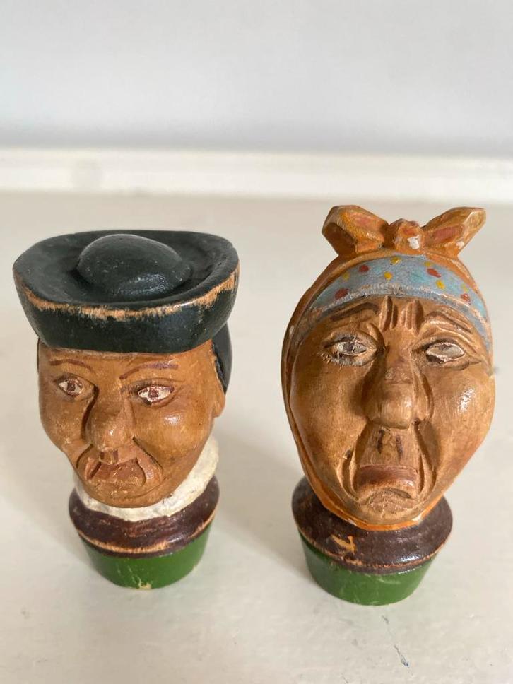 Anri flessenstoppen, Antiek en Kunst, Kunst | Beelden en Houtsnijwerken, Ophalen of Verzenden