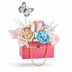 Handgemaakte Sierkaarsen met Bloemen, Overige materialen, Crème, Nieuw, Ophalen of Verzenden