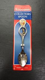 Souvenir U.S.A. Staat TEXAS <> LEPELTJE Cowboy-laars 11 cm., Ophalen of Verzenden, Zo goed als nieuw, Metaal, Overige typen