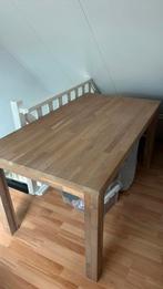 Mooie tafel (eiken), Huis en Inrichting, Tafels | Eettafels, Ophalen, 100 tot 150 cm, 50 tot 100 cm, Zo goed als nieuw