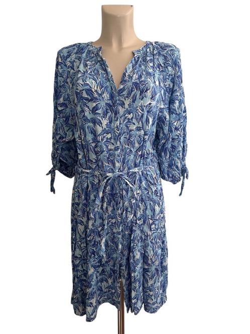 Fabienne Chapot jurk XL, Kleding | Dames, Jurken, Zo goed als nieuw, Maat 46/48 (XL) of groter, Blauw, Ophalen of Verzenden