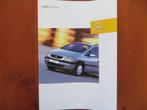 Opel Zafira (jan. 2002), Boeken, Auto's | Folders en Tijdschriften, Nieuw, Ophalen of Verzenden, Opel