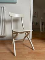 Witte houten stoel ikea gratis, Ophalen, Gebruikt, Wit, Eén