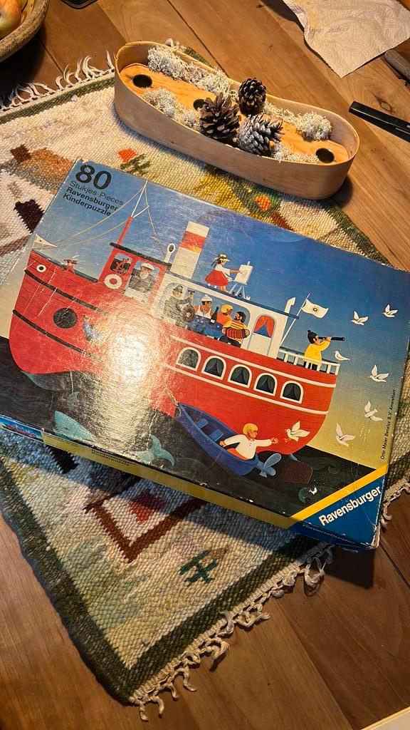 Vintage Ravensburger puzzel 80 st Monika Cronshagen naief, Kinderen en Baby's, Speelgoed | Kinderpuzzels, Zo goed als nieuw, 6 jaar of ouder