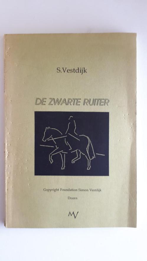 S. Vestdijk - De zwarte ruiter (Foundation S. Vestdijk), Boeken, Literatuur, Gelezen, Nederland, Ophalen of Verzenden