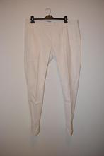 Zanella Vicenza D witte geplooide chinos size 56 XXL, Wit, Maat 56/58 (XL), Ophalen of Verzenden, Zo goed als nieuw