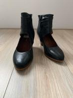 Carmens Zwarte Leren Enkellaarsjes mt 36, Verzenden, Zwart, Lage of Enkellaarzen, Nieuw