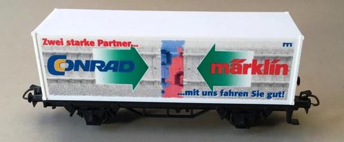 MäRKLIN H0 94227.2002714 Containerwagen Conrad -- Märklin, Hobby en Vrije tijd, Modeltreinen | H0, Zo goed als nieuw, Wagon, Wisselstroom