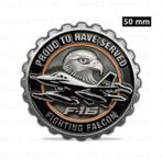 F-16 COIN, Ophalen of Verzenden, Luchtmacht, Nederland, Kunstobject