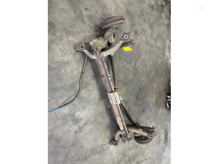 Achteras voorwielaandrijving van een Peugeot 206, Auto-onderdelen, Remmen en Aandrijving, Peugeot, Gebruikt, 3 maanden garantie