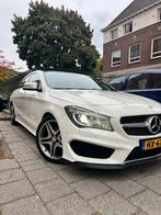 Mercedes-Benz CLA 180 122pk 7G-DCT 2016 Wit, Auto's, CLA, 730 kg, Zwart, 4 cilinders