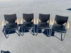 Bureau of eetkamer stoelen, Ophalen, Gebruikt, Zwart, Vier