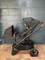 Qute Q twin Duo / tweeling kinderwagen denim black, Kinderen en Baby's, Kinderwagens en Combinaties, Duowagen, Zo goed als nieuw