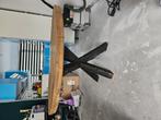 Houten eettafel, Huis en Inrichting, Tafels | Statafels, Ophalen, Gebruikt