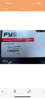 Fysic Senioren Telefoon - Zo Goed Als Nieuw!, Ophalen, Zo goed als nieuw, 1 handset, Stralingsarm
