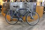 Zeer nette gebruikte Gazelle Geneve hybride herenfiets, Ophalen, 28 inch, Gebruikt, Vering