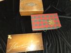 Handschoenen kist hout kisten Tartan, Antiek en Kunst, Ophalen