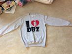 DragonBall Z sweater "I heart DBZ" grijs maat S, Kleding | Heren, Ophalen of Verzenden, Maat 46 (S) of kleiner, Grijs, DragonBall Z